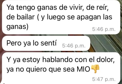 Estudiante de mis entrenamientos